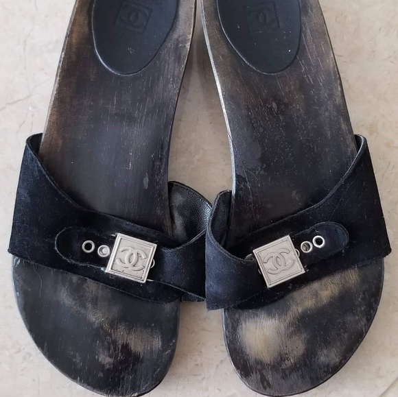 AUTHENTIC CHANEL HASLER SLIDE EUR 40 - Picture 5 of 16